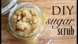 How to Make Exfoliator With Sugar